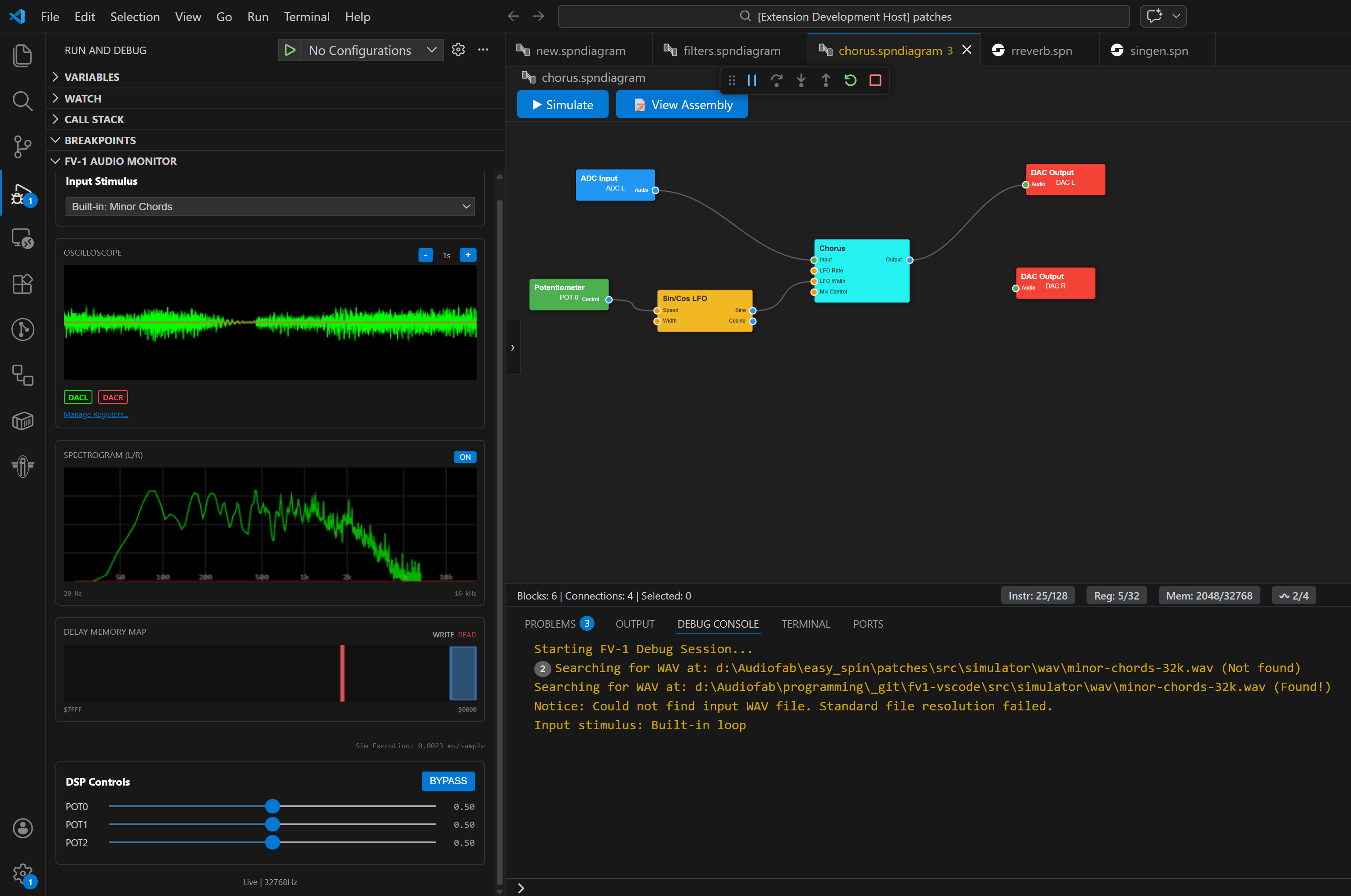 FV-1 Simulator Overview